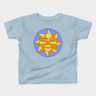 Sun of Abundance (light orange) Kids T-Shirt